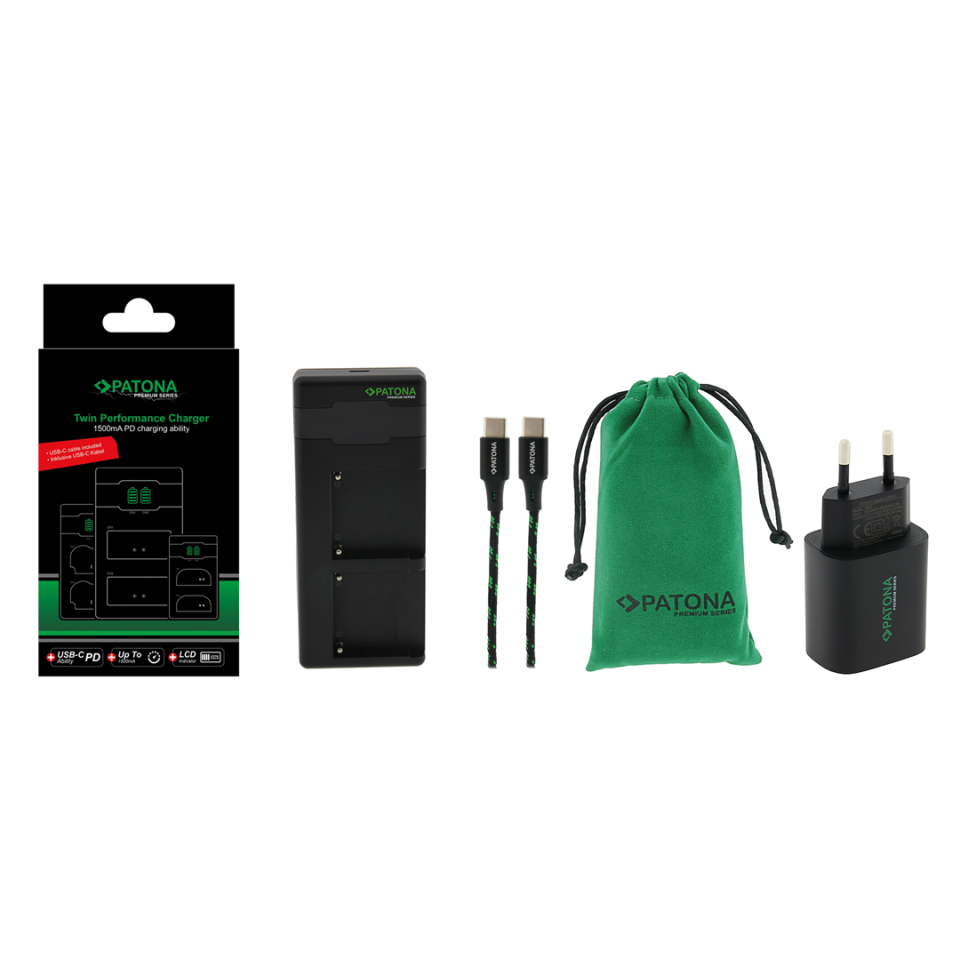 PATONA 161713 PREMIUM CHARGER OLYMPUS BLX-1