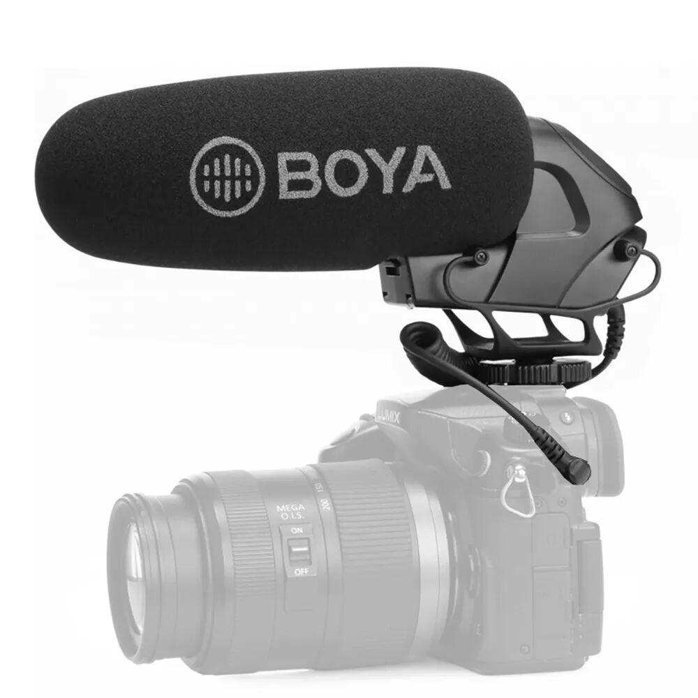 Boya BY-BM3032 Kamera Üstü Profesyonel Shotgun Mikrofon
