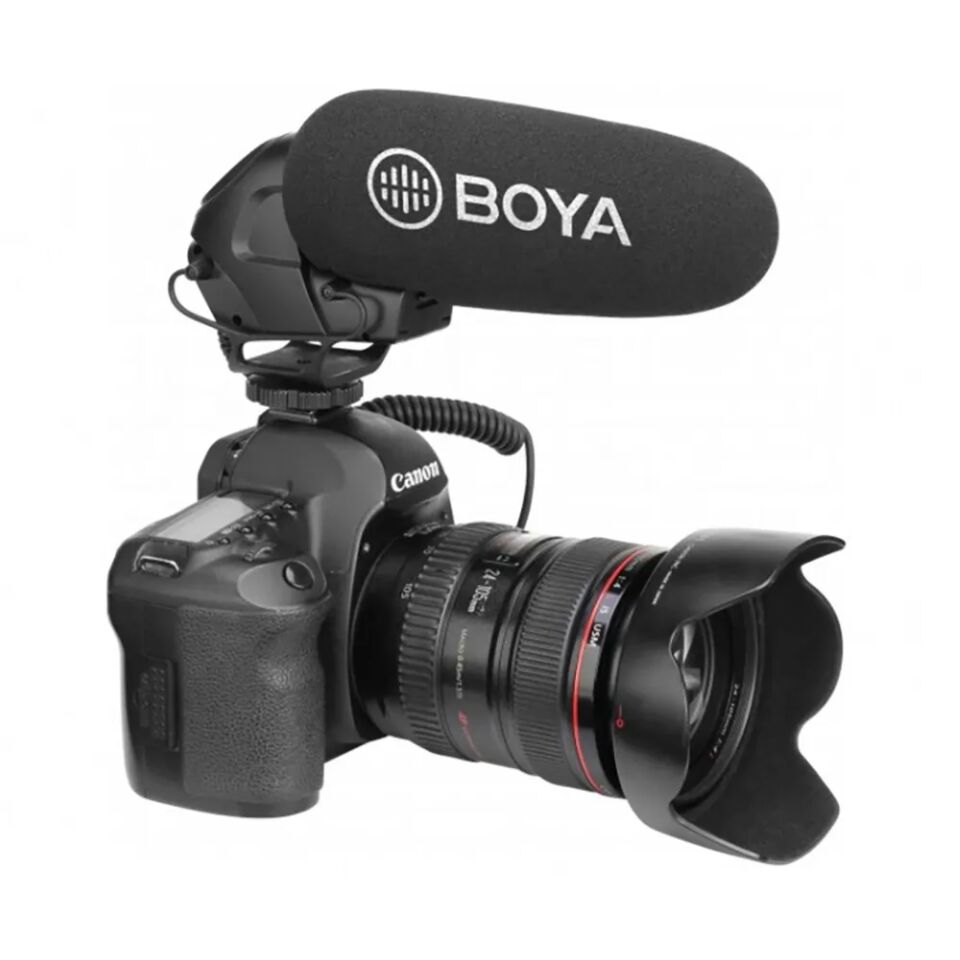 Boya BY-BM3032 Kamera Üstü Profesyonel Shotgun Mikrofon