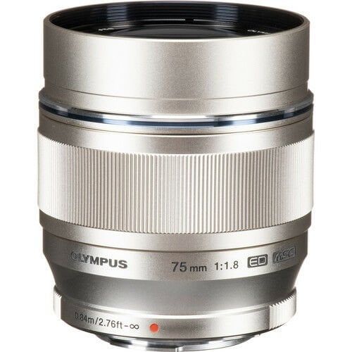 OLYMPUS LENS 75MM 1.8 M.ZUIKO SILVER V311040SW000