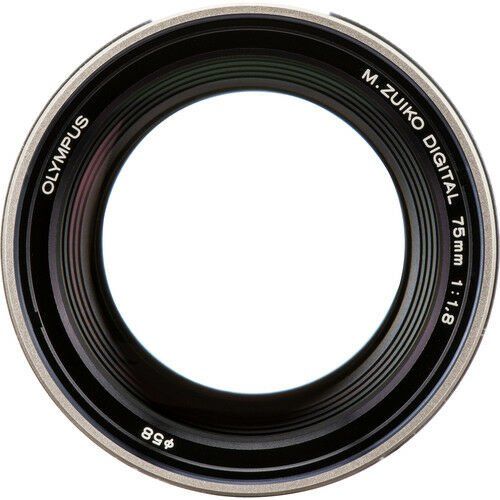 OLYMPUS LENS 75MM 1.8 M.ZUIKO SILVER V311040SW000