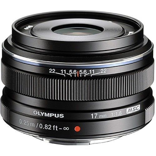 OLYMPUS LENS 17MM 1.8 BLACK  M.ZUIKO DIGITAL