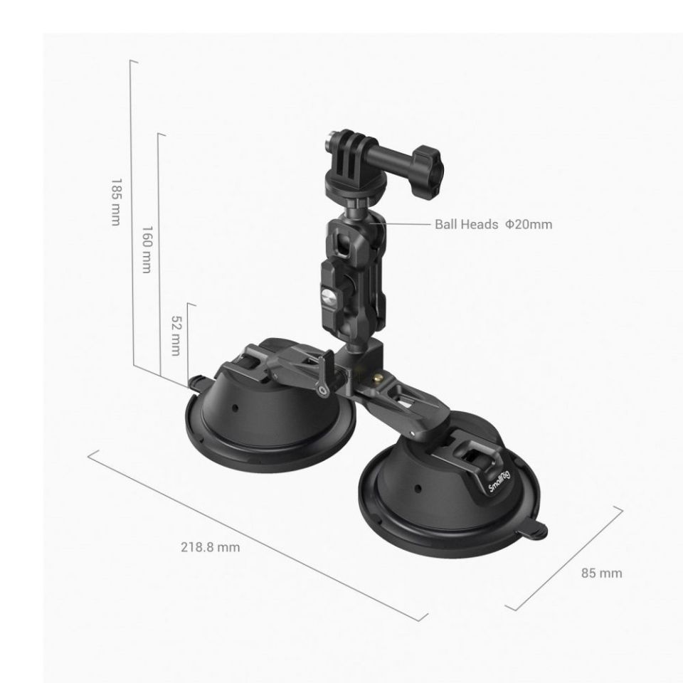 SmallRig SC-2K 3566 Taşınabilir Çift Vantuz