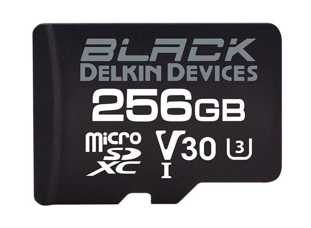 DELKIN BLACK 256GB MICRO SDUHS-I  V30