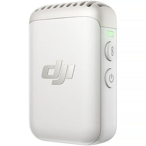 DJI Mic 2 Transmitter Dahili Mikrofonlu Kaydedici (Platinum White)