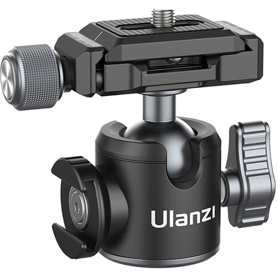 Ulanzi U-80L Arca Side Cold Shoe Ball Head Tripod Başlığı