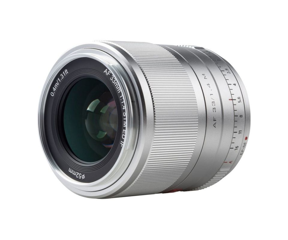 VILTROX AF 33MM F1.4 M SİLVER LENS-CANON EF M-MOUNT