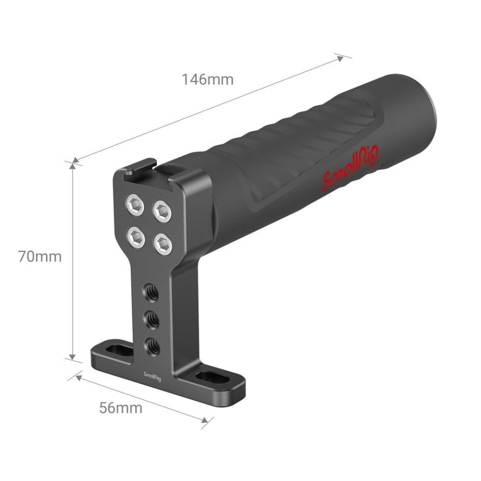 SmallRig 1446B Kafes Taşıma Kolu (Kauçuk)