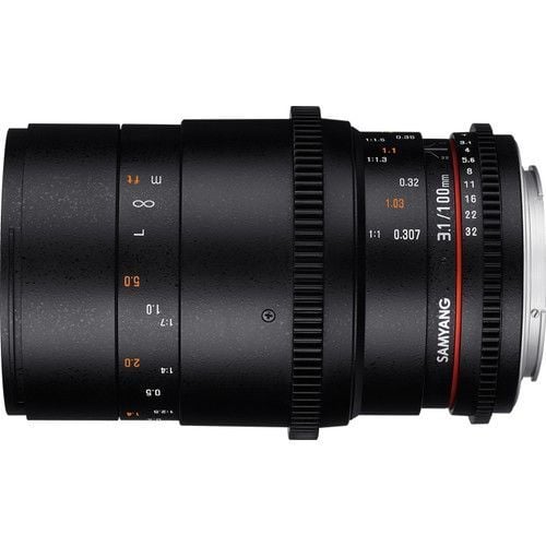 Samyang 100mm T3.1 Full Frame Makro Tele Lens (Canon EF-Bayonet)