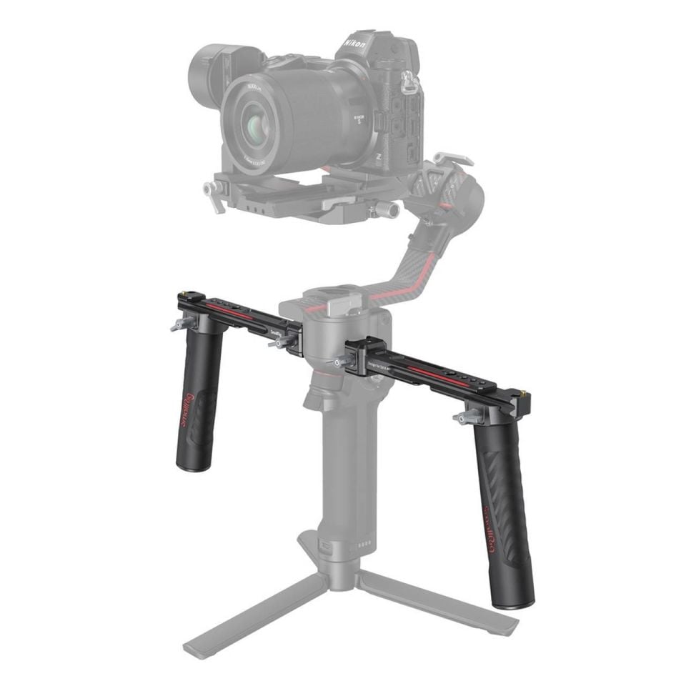 SmallRig 3027 DJI RS 2 / RS 3 / RS 3 / RS 4 için Çift EL Tutamağı