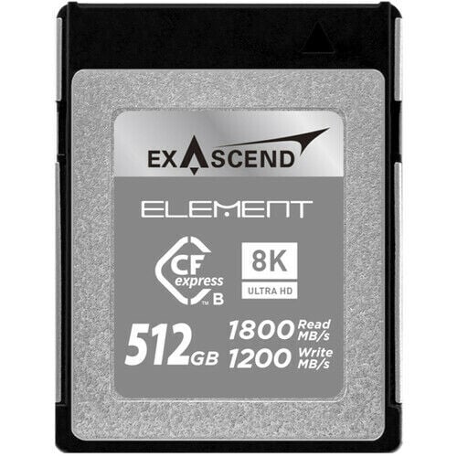 Exascend 512 GB Element Series CFexpress Type B Hafıza Kartı