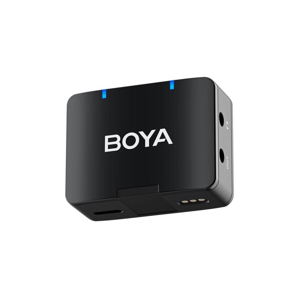 BOYA Boyamic All-in-One Kablosuz İkili Kayıt Yaka Mikrofonu