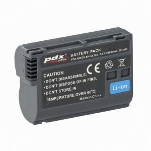 PDX Plus for Nikon EN-EL15B Batarya