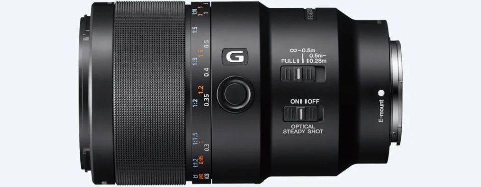 Sony FE 90mm F2.8 G OSS Makro Full Frame Lens