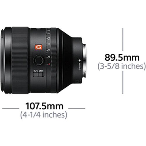 Sony FE 85mm F1.4 GM  Full  Frame Lens