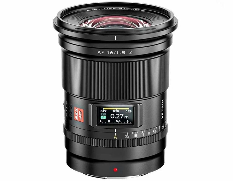 VILTROX AF 16MM F1.8 AF Z LENS NIKON FULL FRAME