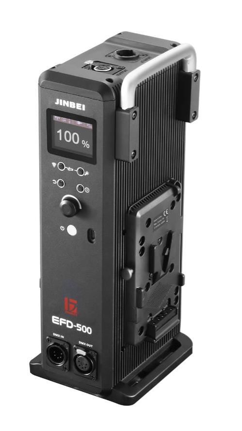 JINBEI EFD-500 LED AC/DC Video Işığı 5500K
