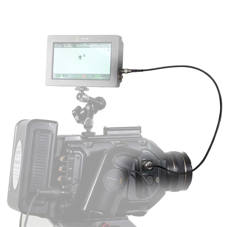 SmallRig 1717 Blackmagic Video Assist  için  SDI Kablosu (50cm)