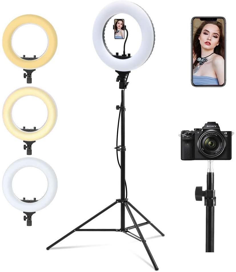 JINBEI LR-480C LED Ring Light(18 inc 480Led)+L-180 Işık Stand Kiti