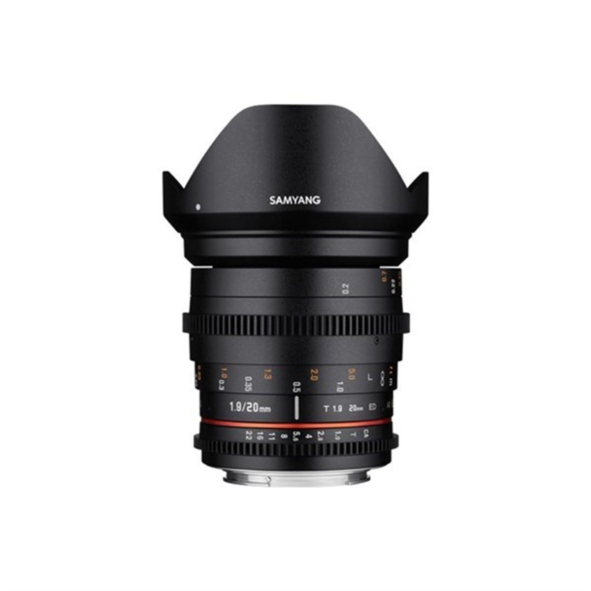 Samyang 20mm T1.9 Full Frame Geniş Açı Lens (Sony FE-Bayonet)