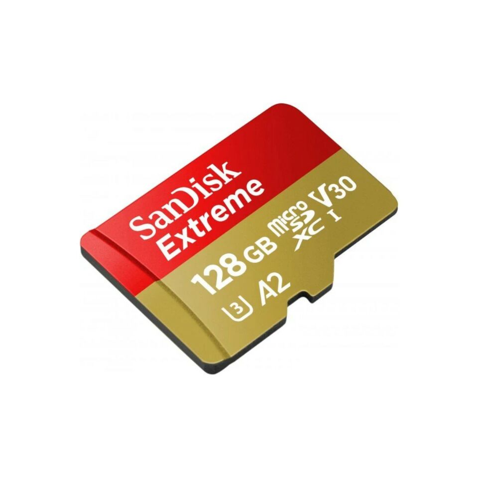 Sandisk Extreme Micro SD 128GB 190mb/sn Hafıza Kartı