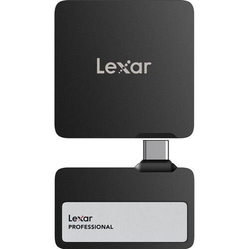 Lexar 1TB Professional Go USB 3.2 Gen 2 Taşınabilir SSD Hub'lı