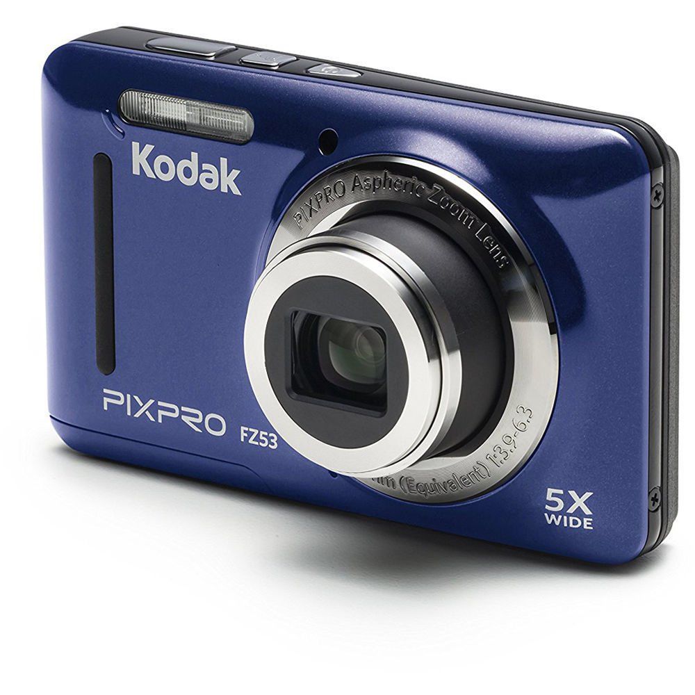 Kodak Pixpro FZ53 Dijital Fotoğraf Makinesi (Mavi)