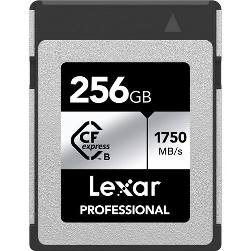 Lexar 256GB Professional CFexpress Type B Card SILVER Serisi