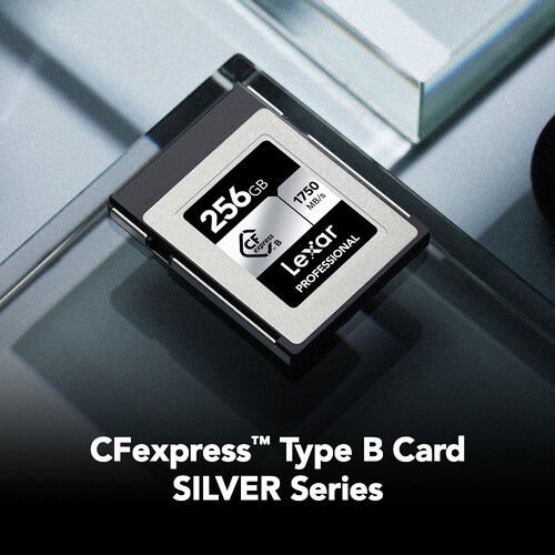 Lexar 256GB Professional CFexpress Type B Card SILVER Serisi