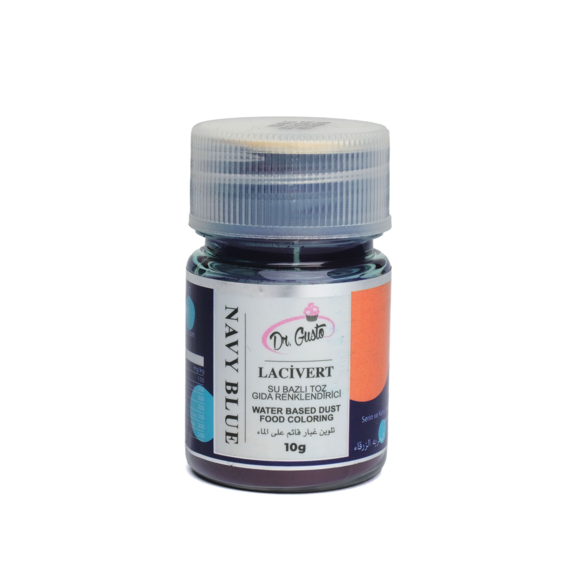 DR. GUSTO SU BAZLI TOZ GIDA BOYASI LACİVERT - 10