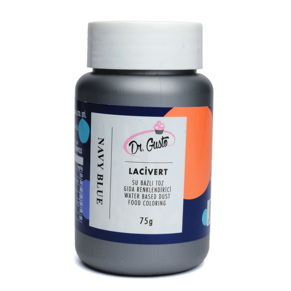 DR. GUSTO SU BAZLI TOZ GIDA BOYASI LACİVERT - 75