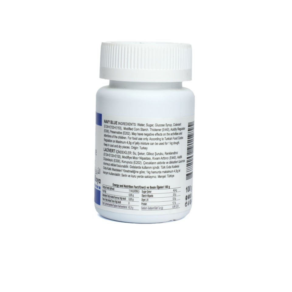 DR. GUSTO ŞİŞE JEL BOYA LACİVERT - 100 GR