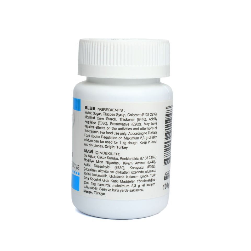 DR. GUSTO BOTTLE GEL PAINT BLUE - 100 GR
