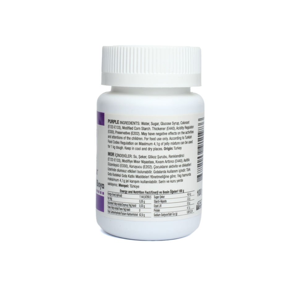 Pintura en gel Dr. Gusto color morado - 100 gr