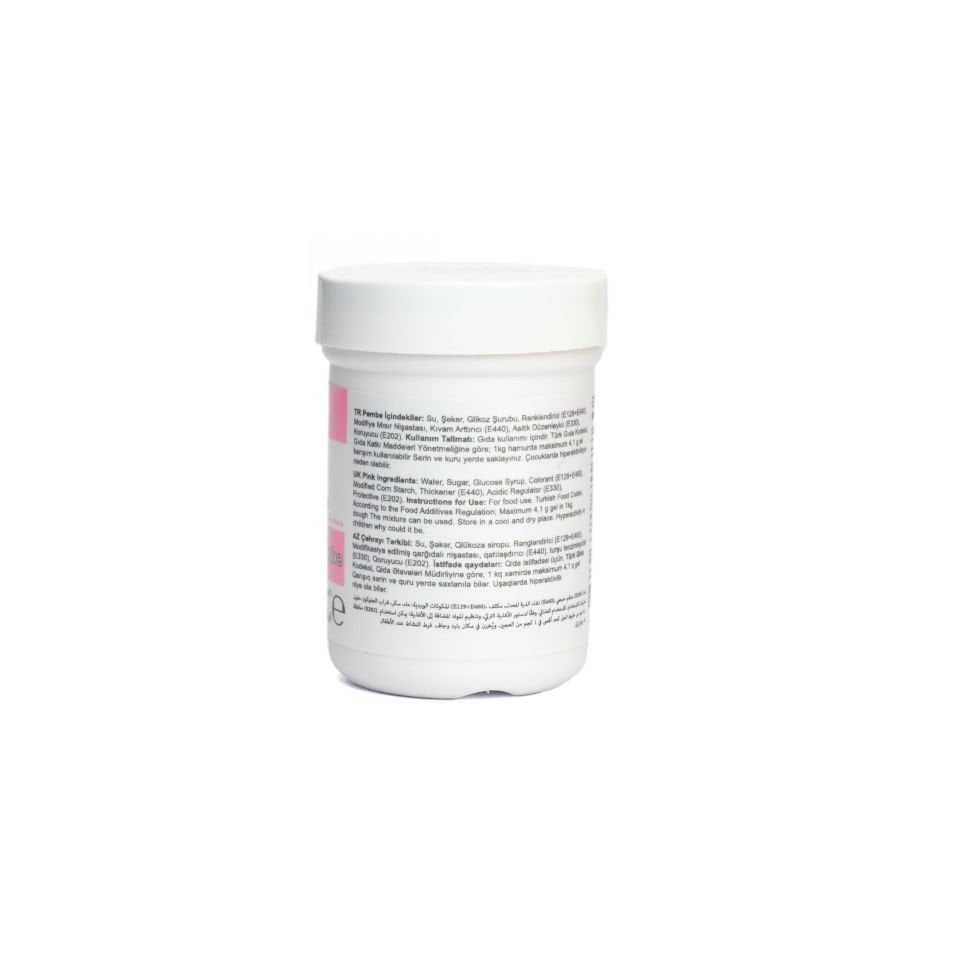 DR. GUSTO ŞİŞE JEL BOYA BEBE PEMBE - 30 GR