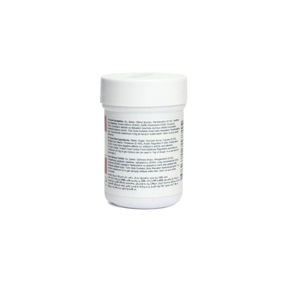 DR. GUSTO ŞİŞE JEL BOYA BORDO - 30 GR