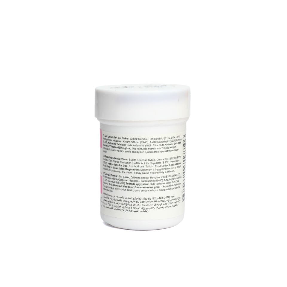 DR. GUSTO ŞİŞE JEL BOYA GÜL - 30 GR
