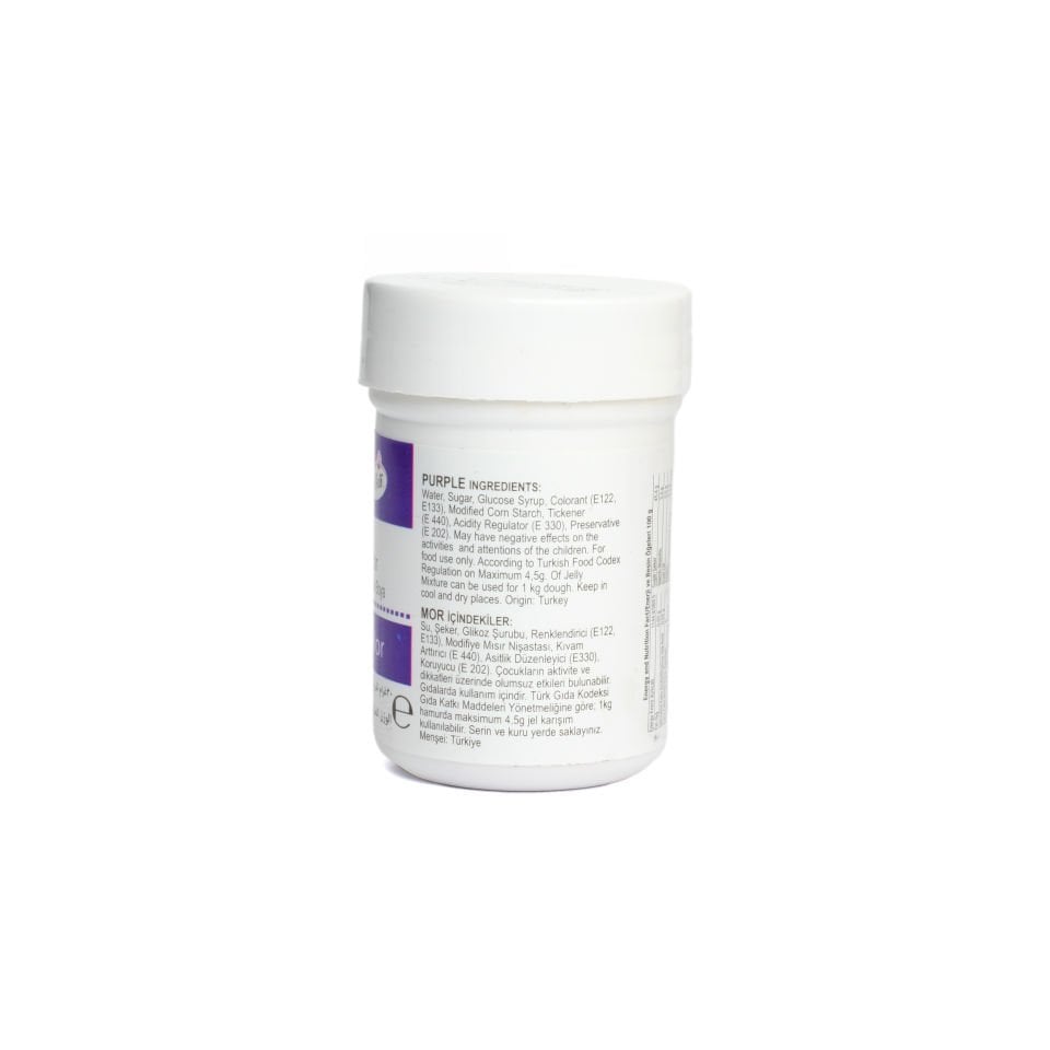 DR. GUSTO ŞİŞE JEL BOYA MOR - 30 GR