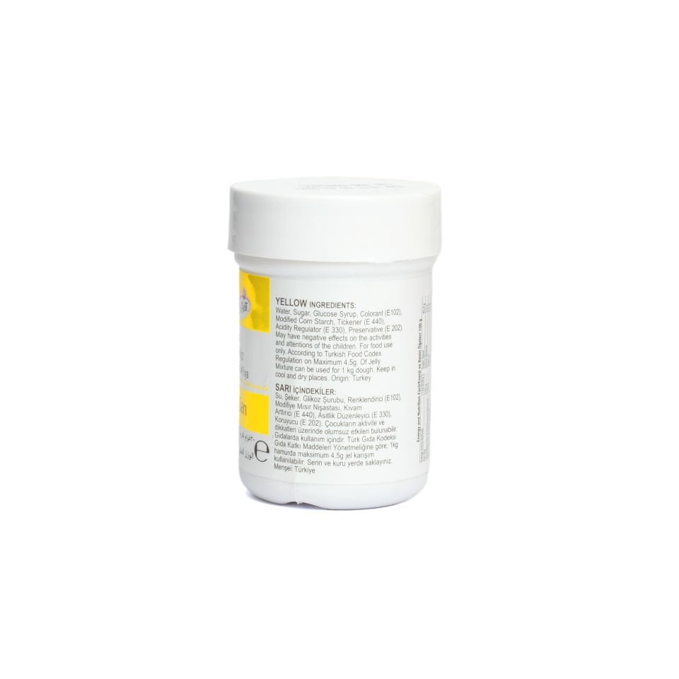 DR. GUSTO ŞİŞE JEL BOYA SARI - 30 GR