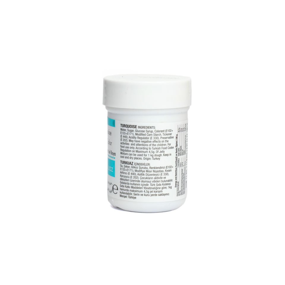 DR. GUSTO ŞİŞE JEL BOYA TURKUAZ - 30 GR