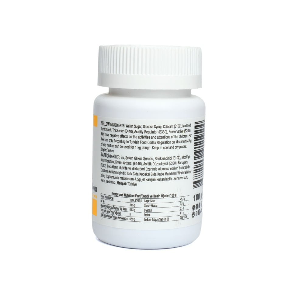 DR. GUSTO ŞİŞE JEL BOYA SARI - 100 GR
