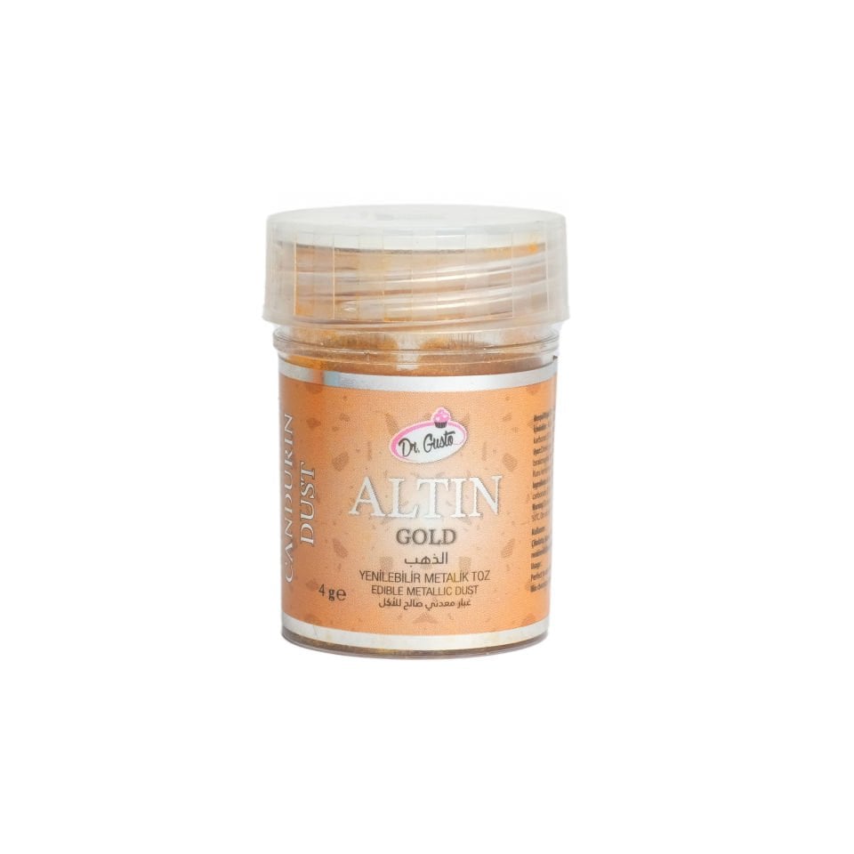 DR. GUSTO METALİK TOZ BOYA ALTIN ( AMBER ) - 4