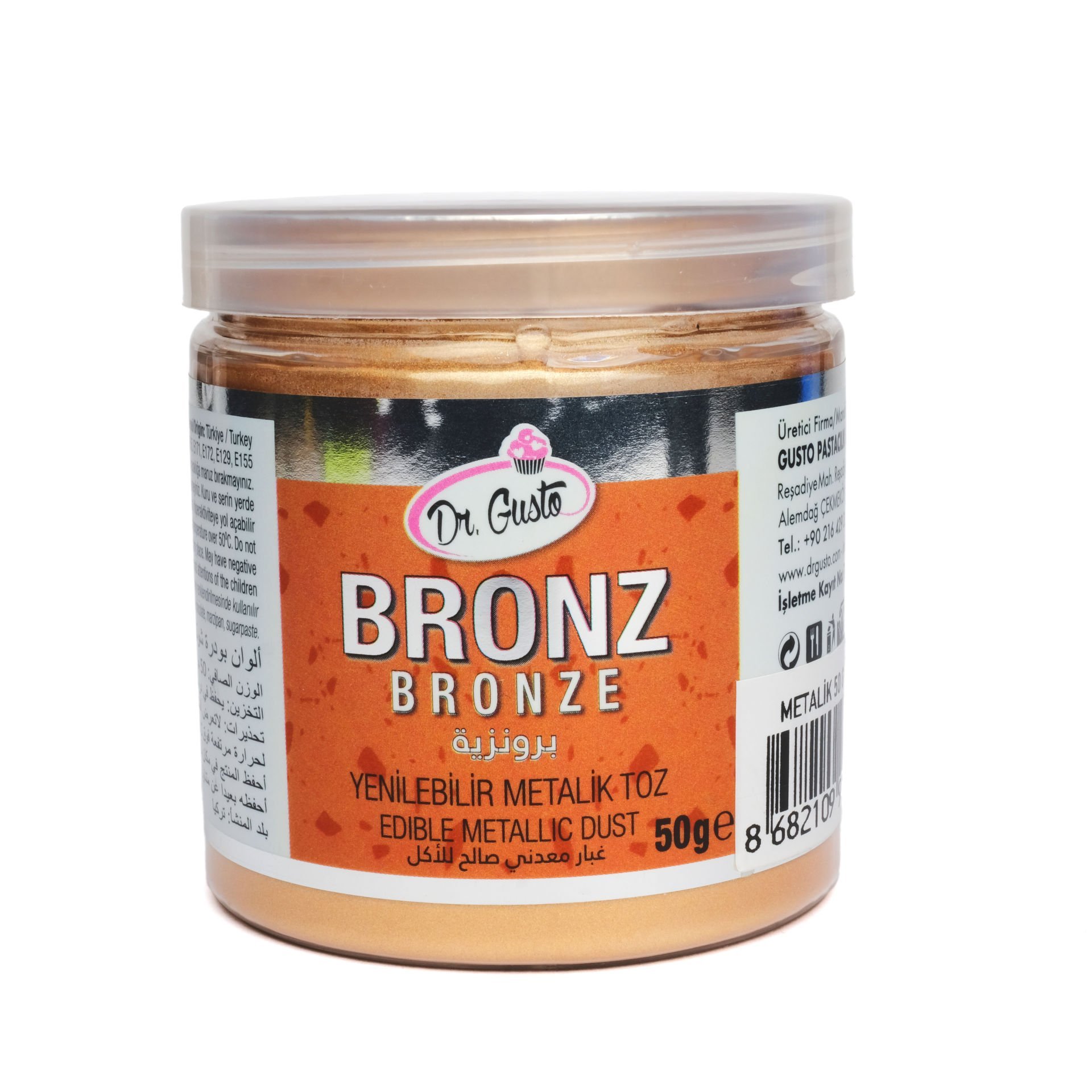 DR. GUSTO METALİK TOZ BOYA BRONZ - 50