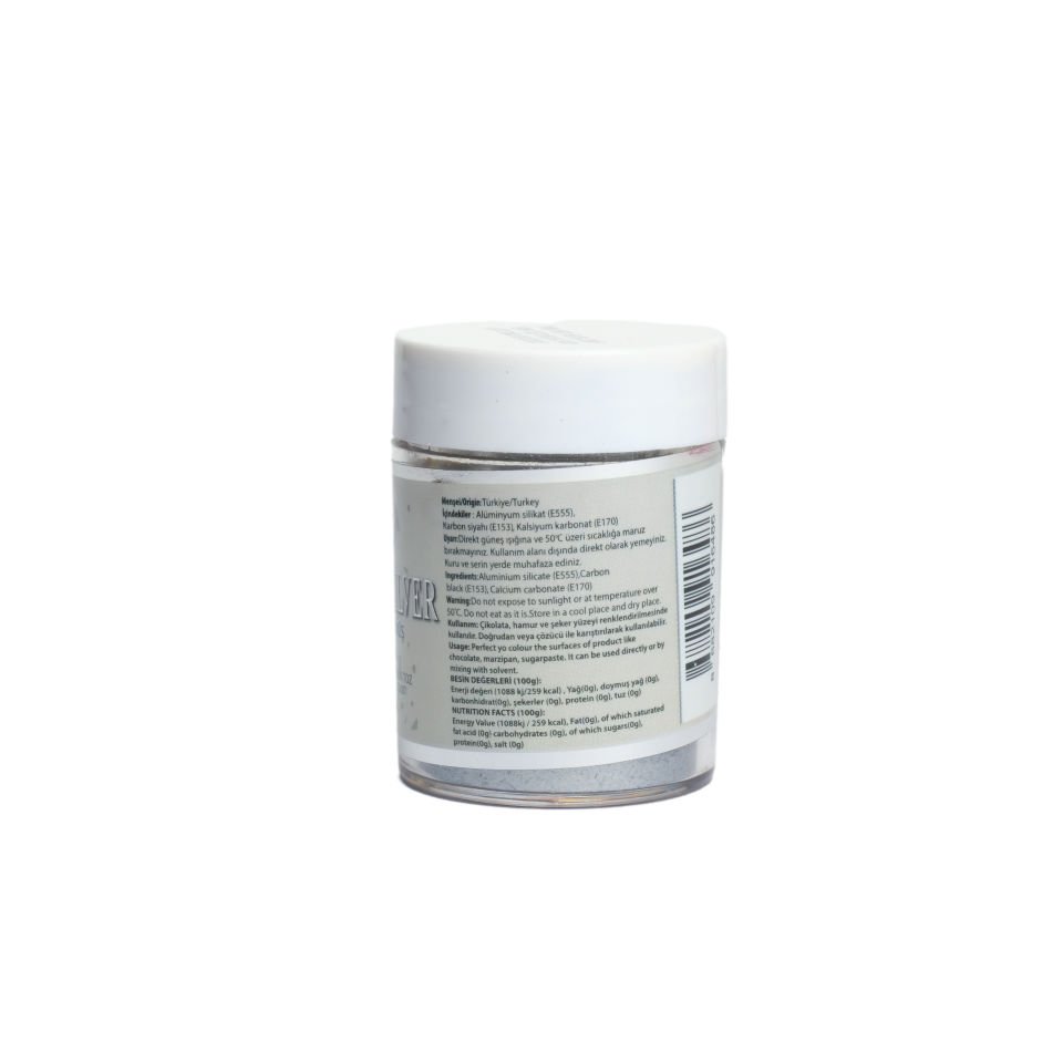 DR. GUSTO METALLIC POWDER COATING SILVER GLITTER - 10