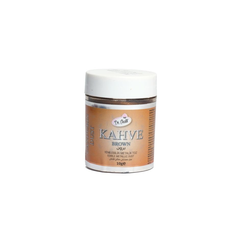 DR. GUSTO METALİK TOZ BOYA KAHVE - 10
