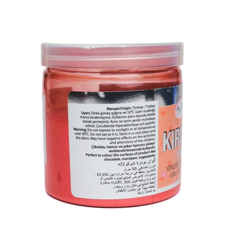 DR. GUSTO METALİK TOZ BOYA KIRMIZI - 50