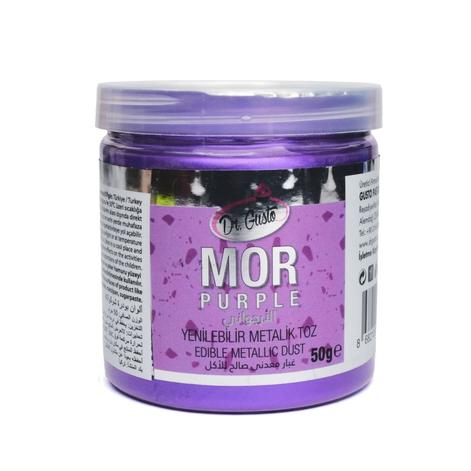 DR. GUSTO METALİK TOZ BOYA MOR - 50