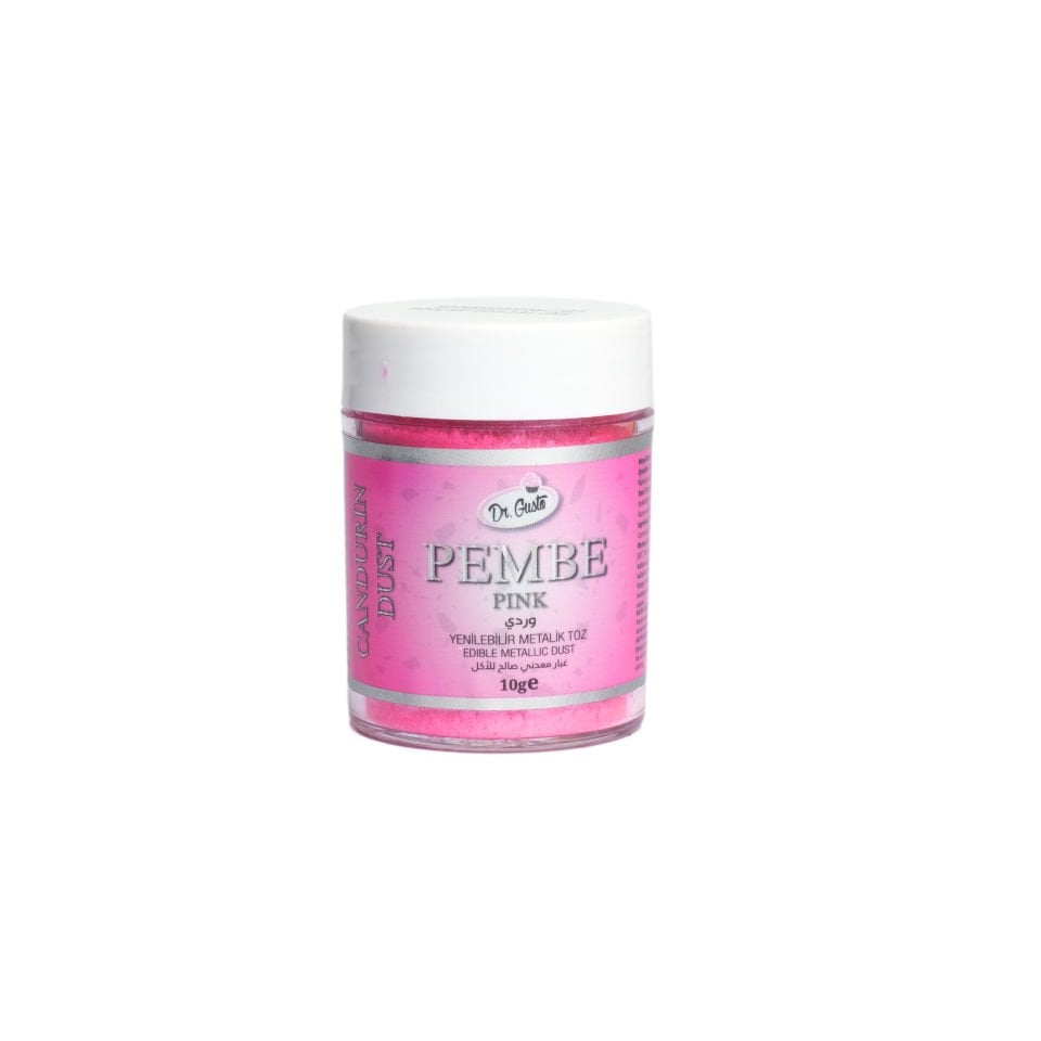 DR. GUSTO METALİK TOZ BOYA PEMBE - 10