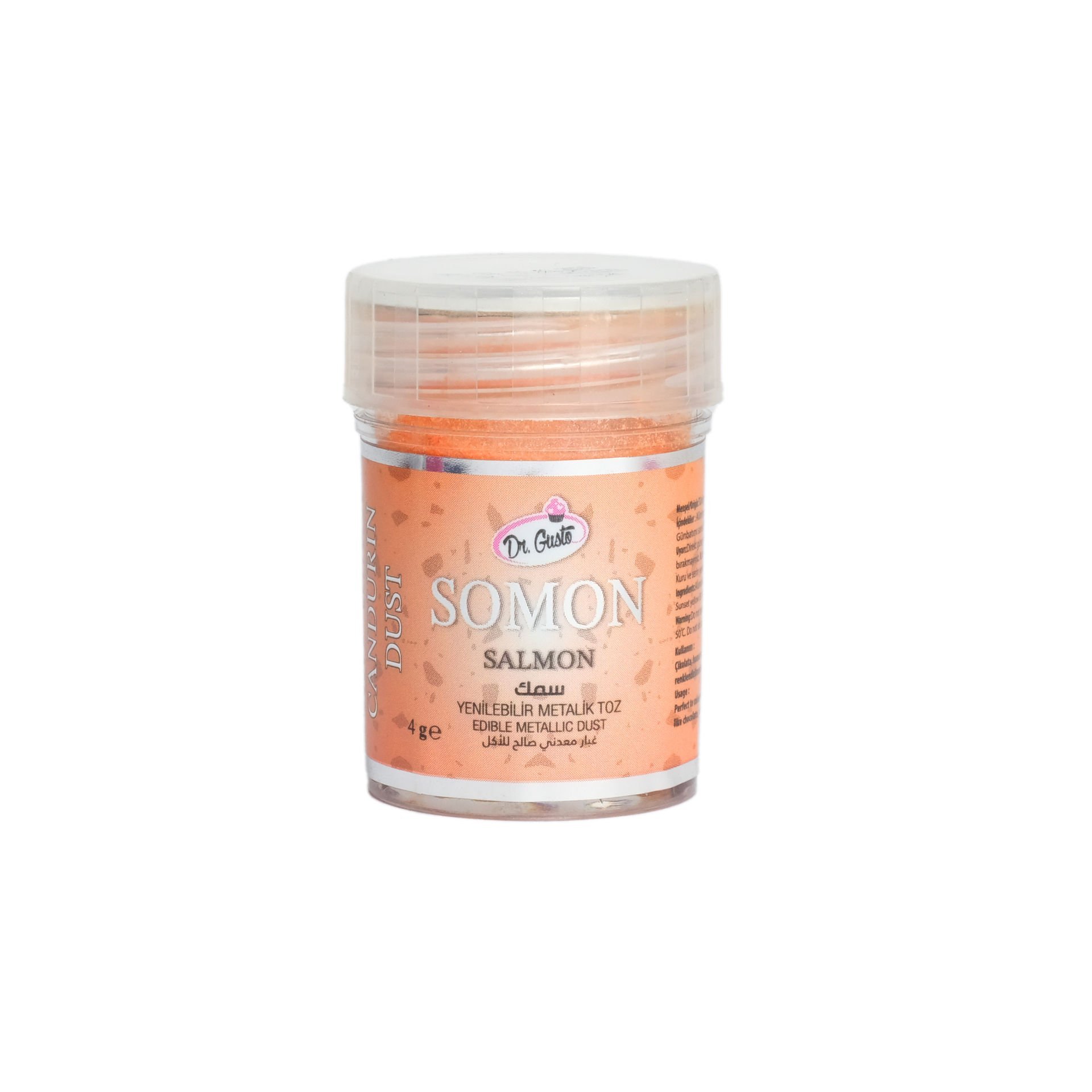 DR. GUSTO METALLIC POWDER PAINT SALMON - 4
