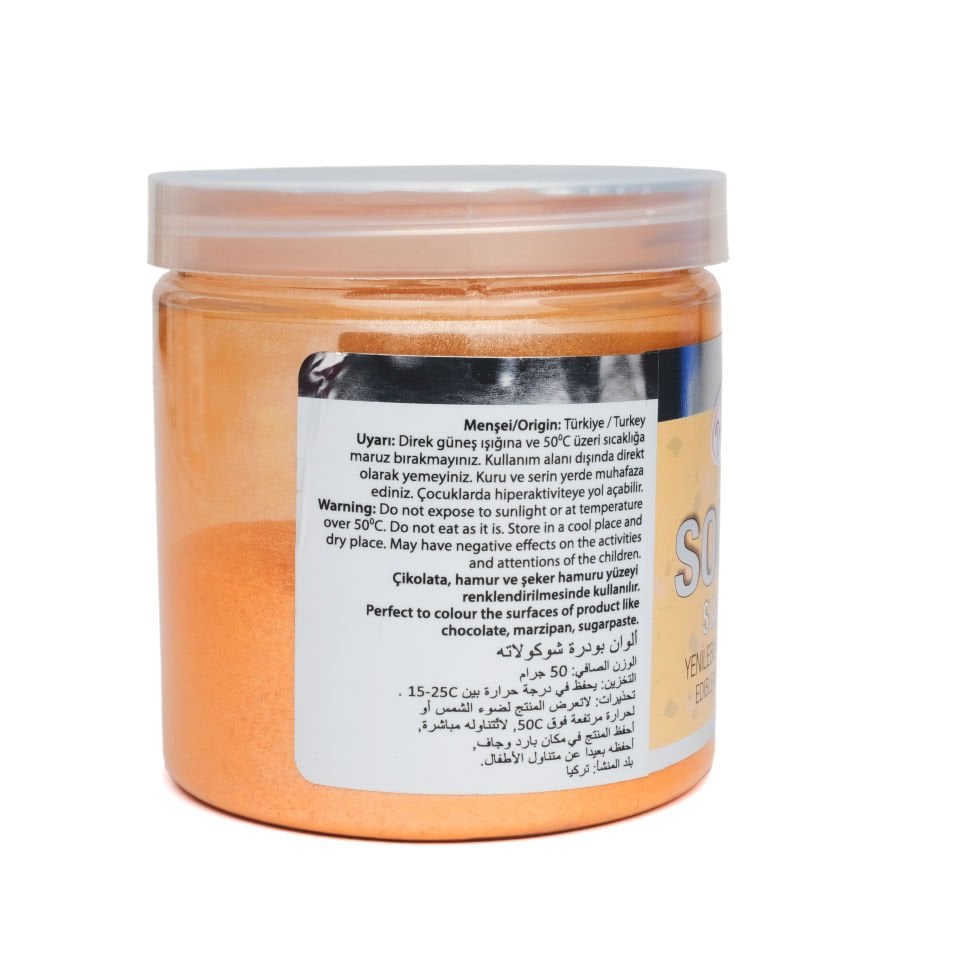 DR. GUSTO PEINTURE EN POUDRE MÉTALLIQUE SAUMON - 50